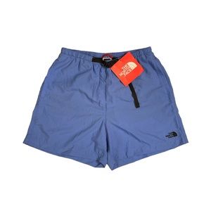 North Face Women’s blue nylon shorts